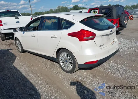 2016 Ford Focus Titanium from USA, damaged, VIN 1FADP3N2XGL200603